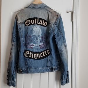 Juicy Couture Jeans Outlaw Etiquette Jean Jacket